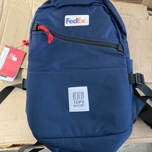 : Topo Designs x FedEx Light Pack - Navy Blue Backpack - Limited Edition